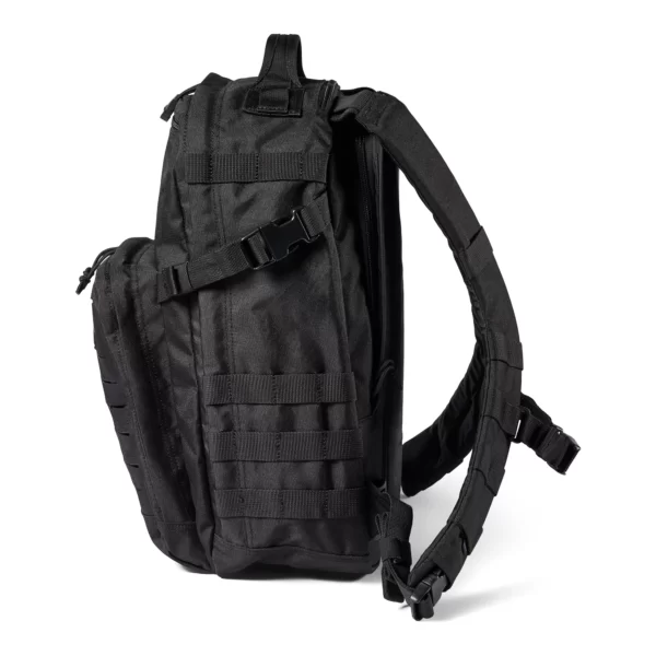 Тактичний рюкзак 5.11 Tactical Fast-Tac 12 Backpack колір - Чорний (фото збоку)