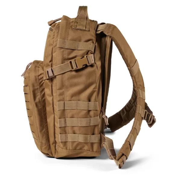 Тактичний рюкзак 5.11 Tactical Fast-Tac 12 Backpack колір - Койот (фото збоку)