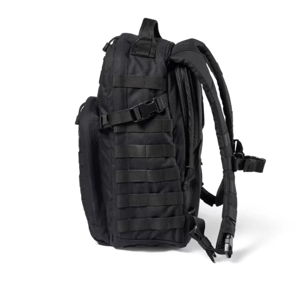 Тактичний рюкзак 5.11 Tactical RUSH12 2.0 Backpack колір - Чорний (фото збоку)