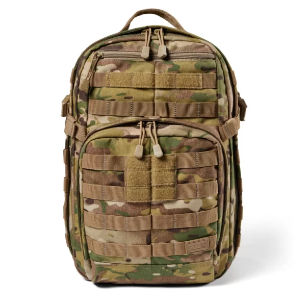 Тактичний рюкзак 5.11 Tactical RUSH12 2.0 Backpack колір - MultiCam (фото спереду)