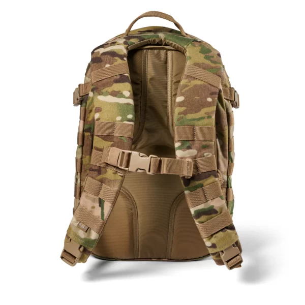 Тактичний рюкзак 5.11 Tactical RUSH12 2.0 Backpack колір - MultiCam (фото ззаду)