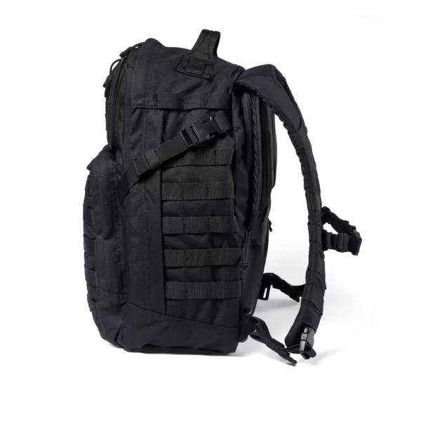 Тактичний рюкзак 5.11 Tactical RUSH24 2.0 Backpack колір - Чорний (фото збоку)