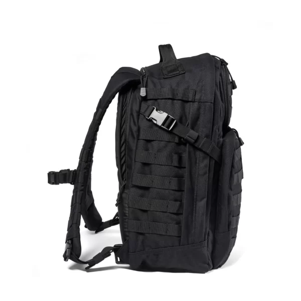 Тактичний рюкзак 5.11 Tactical RUSH24 2.0 Backpack колір - Чорний (фото збоку)