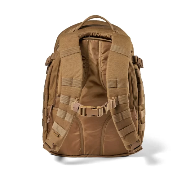 Тактичний рюкзак 5.11 Tactical RUSH24 2.0 Backpack колір - Койот (фото ззаду)