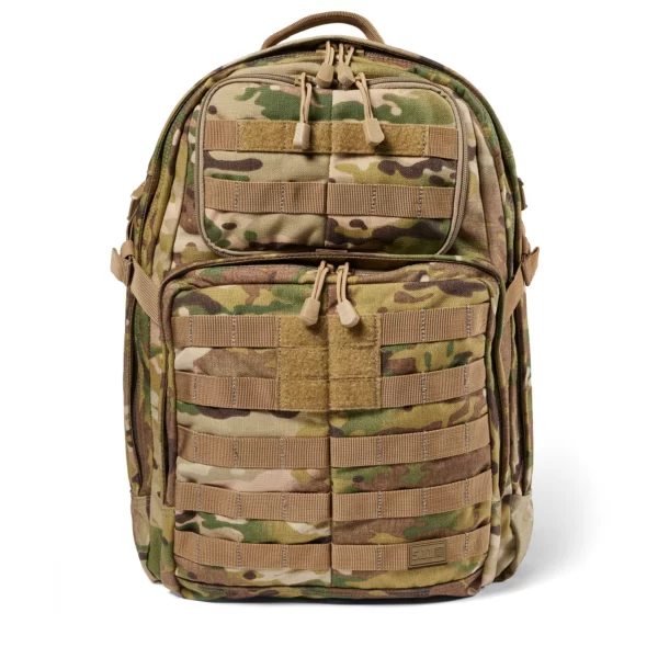 Тактичний рюкзак 5.11 Tactical RUSH24 2.0 Backpack колір - MultiCam (фото спереду)