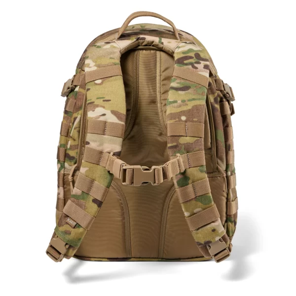 Тактичний рюкзак 5.11 Tactical RUSH24 2.0 Backpack колір - MultiCam (фото ззаду)