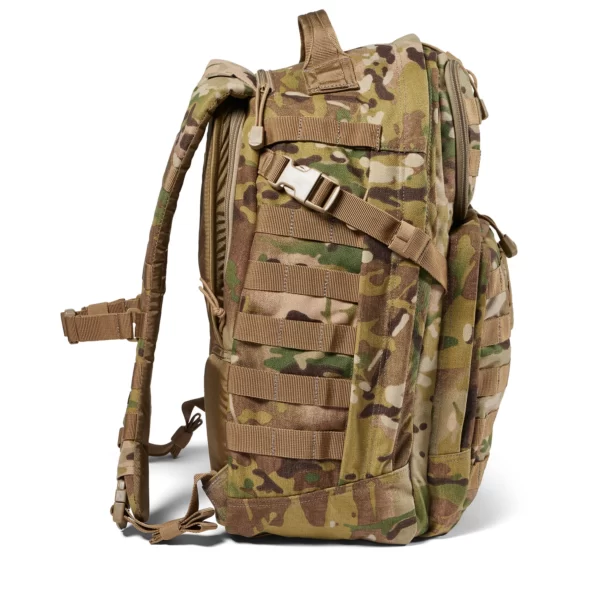 Тактичний рюкзак 5.11 Tactical RUSH24 2.0 Backpack колір - MultiCam (фото збоку)