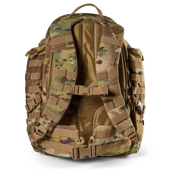 Тактичний рюкзак 5.11 Tactical RUSH72 2.0 Backpack колір - Multicam (фото ззаду)