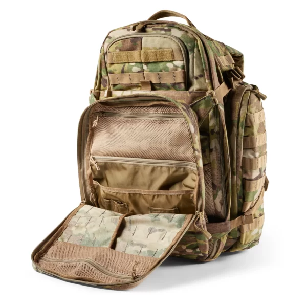 Тактичний рюкзак 5.11 Tactical RUSH72 2.0 Backpack колір - Multicam (фото малого відділення)