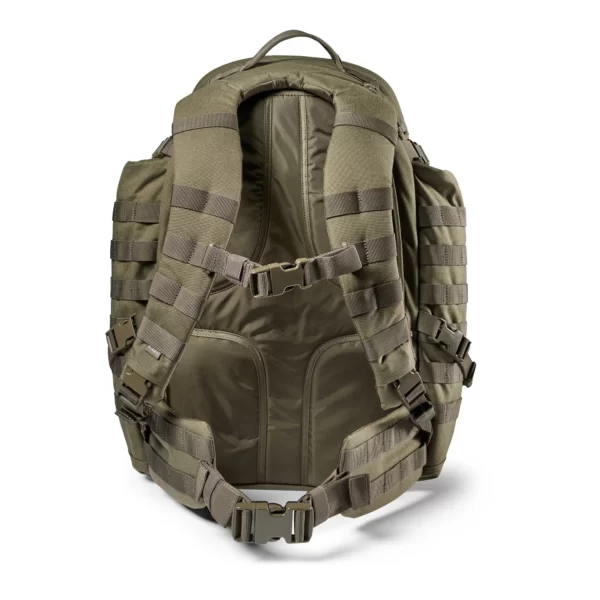 Тактичний рюкзак 5.11 Tactical RUSH72 2.0 Backpack колір - Олива (фото ззаду)