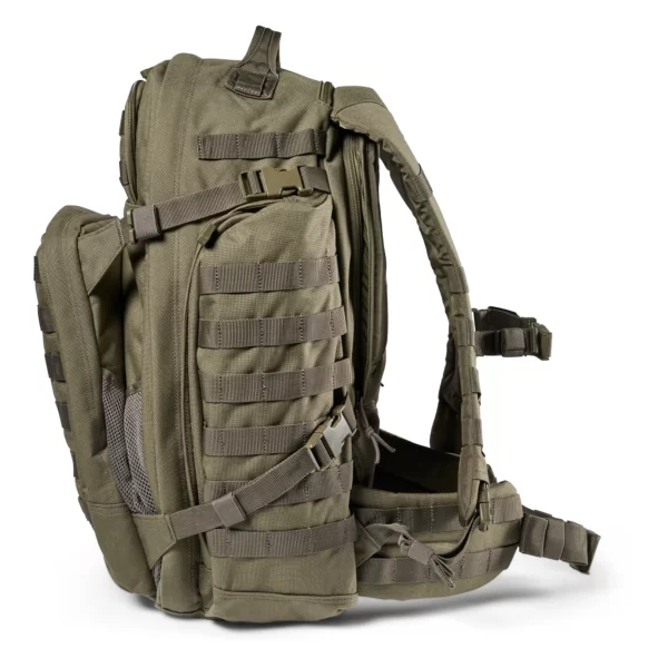 Тактичний рюкзак 5.11 Tactical RUSH72 2.0 Backpack колір - Олива (фото збоку)