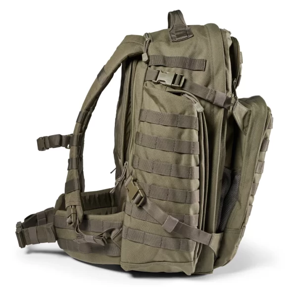 Тактичний рюкзак 5.11 Tactical RUSH72 2.0 Backpack колір - Олива (фото збоку)