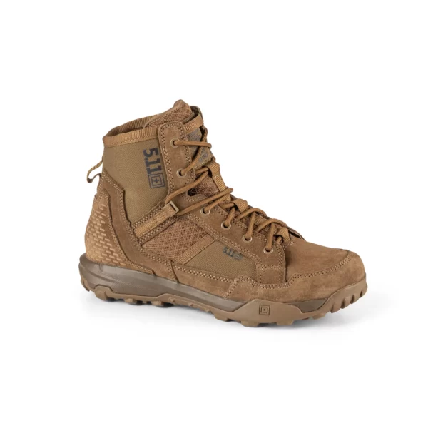 Тактичні черевики 5.11 Tactical A/T 6 Boot колір - Койот (фото збоку)