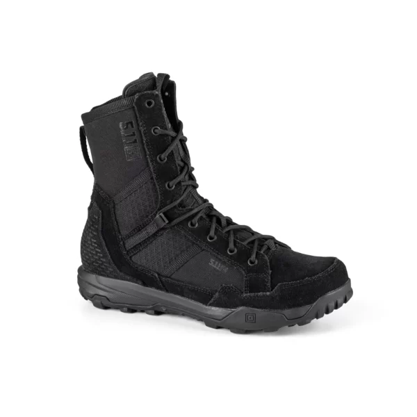 Тактичні черевики 5.11 Tactical A/T 8 Boot колір - Чорний (фото збоку)