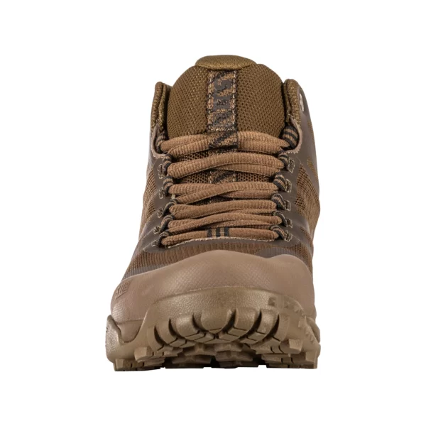 Тактичні черевики 5.11 Tactical A/T Mid Boot колір - Койот (фото спереду)