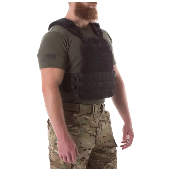 Плитоноска 5.11 TacTec Plate Carrier колір - Чорний (фото збоку)