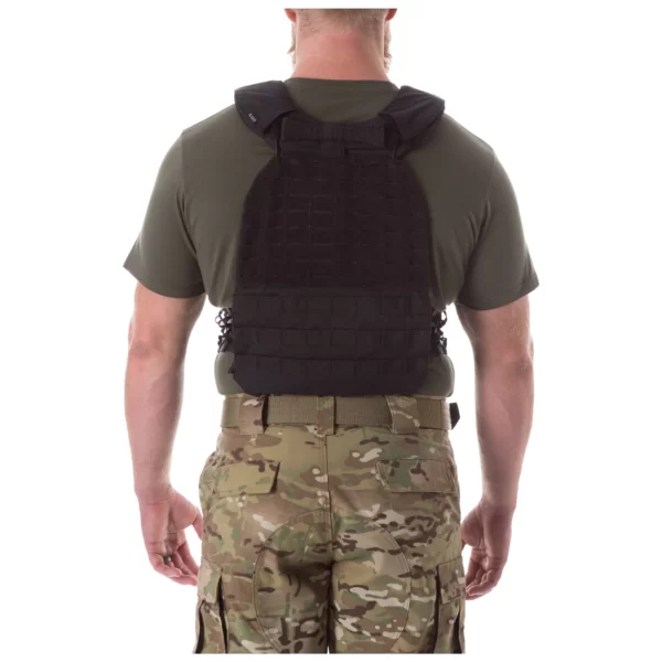 Плитоноска 5.11 TacTec Plate Carrier колір - Чорний (фото ззаду)