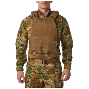 Плитоноска 5.11 TacTec Plate Carrier колір - Койот (фото спереду)