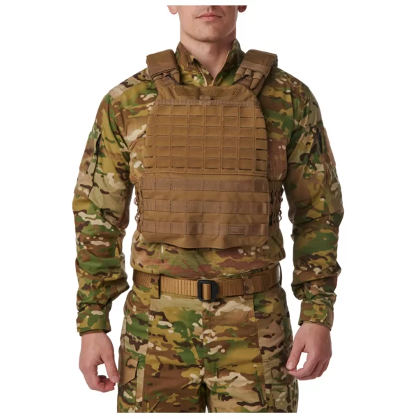 Плитоноска 5.11 TacTec Plate Carrier колір - Койот (фото спереду)