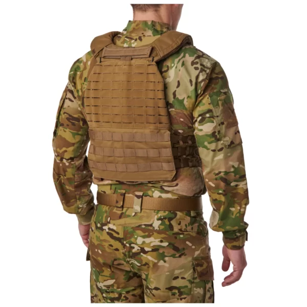 Плитоноска 5.11 TacTec Plate Carrier колір - Койот (фото ззаду)