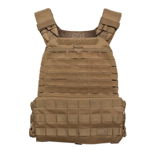 Плитоноска 5.11 TacTec Plate Carrier колір - Койот (фото спереду)