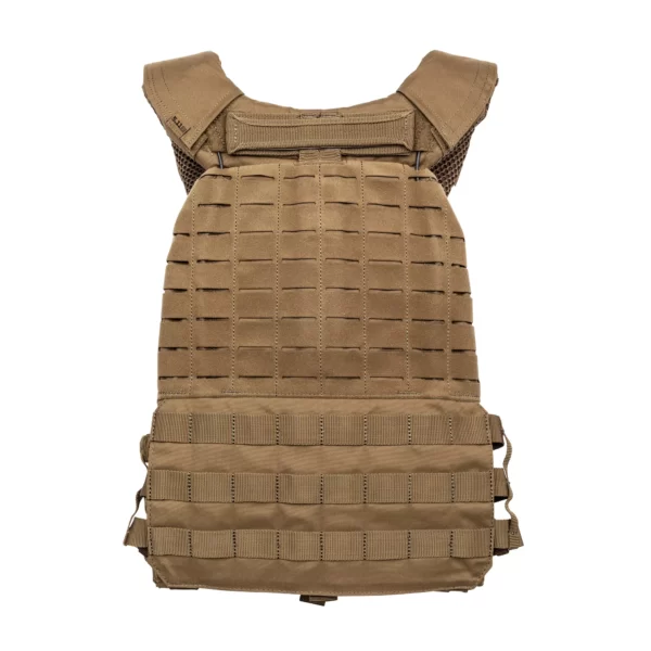 Плитоноска 5.11 TacTec Plate Carrier колір - Койот (фото ззаду)