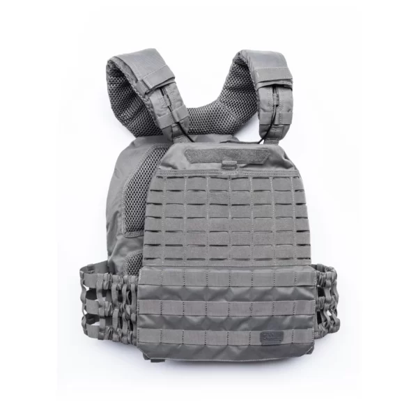 Плитоноска 5.11 TacTec Plate Carrier колір - Сірий (фото спереду)