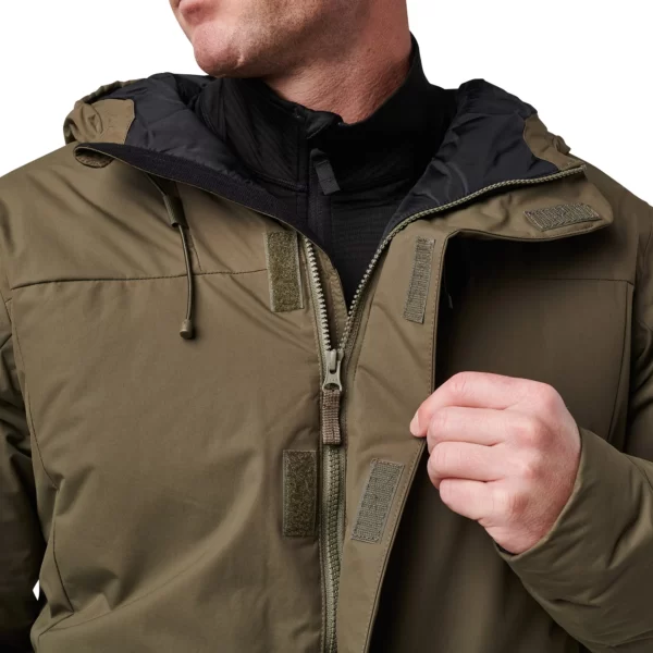 Куртка тактична зимова Atmos warming jacket від 5.11 Tactical, колір - Олива (детальне фото)