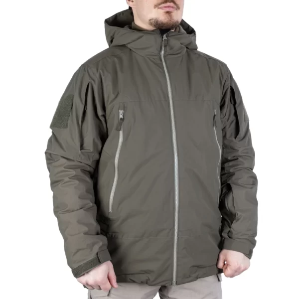 Куртка тактична зимова Bastion jacket від 5.11 Tactical, колір - Олива (фото спереду)