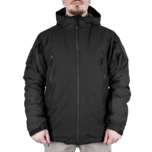 Куртка тактична зимова Bastion jacket від 5.11 Tactical, колір - Чорна (фото спереду)