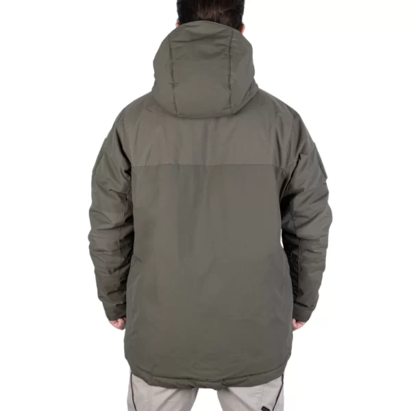 Куртка тактична зимова Bastion jacket від 5.11 Tactical, колір - Олива (фото ззаду)