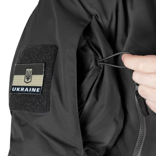 Куртка тактична зимова Bastion jacket від 5.11 Tactical, колір - Чорна (детальне фото)