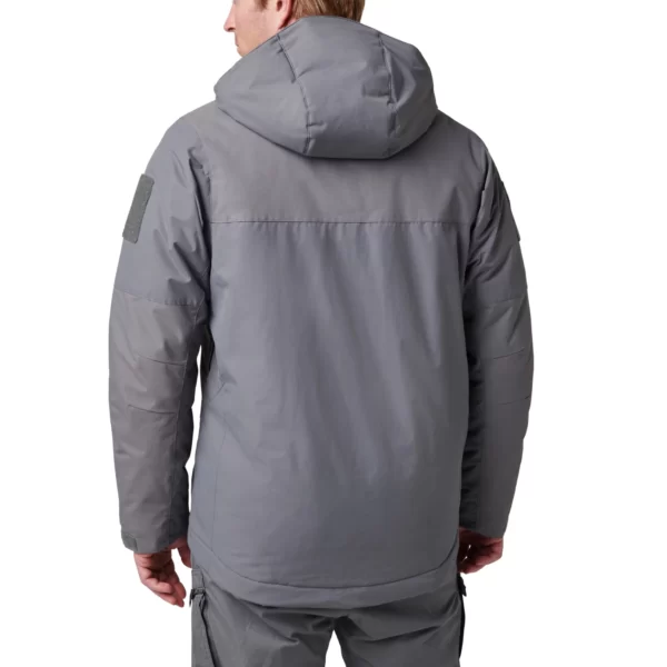 Куртка тактична зимова Bastion jacket від 5.11 Tactical, колір - Сірий (фото ззаду)