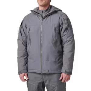 Куртка тактична зимова Bastion jacket від 5.11 Tactical, колір - Сірий (фото спереду)