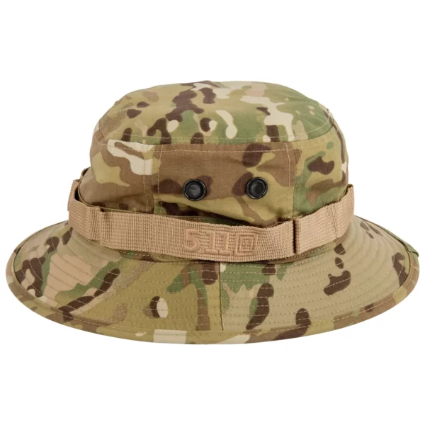 Тактична панама Boonie Hat Multicam від 5.11 Tactical, колір - камуфляж Multicam (фото спереду)