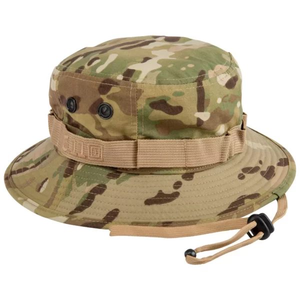 Тактична панама Boonie Hat Multicam від 5.11 Tactical, колір - камуфляж Multicam (фото ззаду)