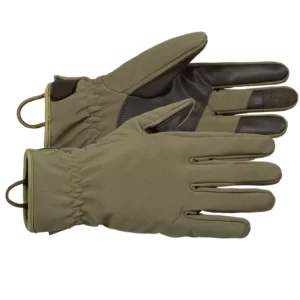 Тактичні вологозахисні рукавички Cyclone Field Gloves від P1G, колір - Олива (фото спереду)