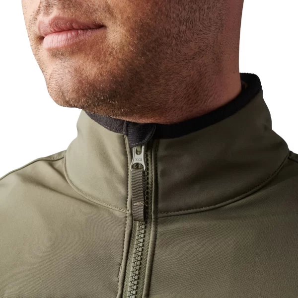 Демісезонна тактична куртка Chameleon softshell Jacket від 5.11 Tactical, колір - Олива (детальне фото)