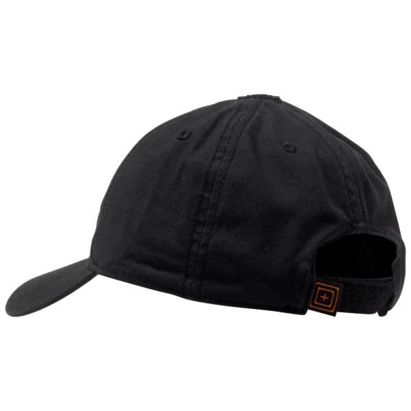 Тактична кепка Flag Bear Cap від 5.11 Tactical, колір - Чорний (фото ззаду)