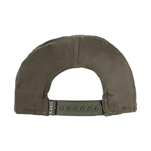 Тактична кепка Legacy Scout Cap від 5.11 Tactical, колір - Олива (фото ззаду)