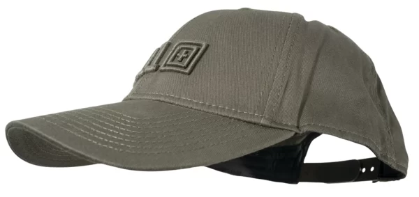 Тактична кепка Legacy Scout Cap від 5.11 Tactical, колір - Олива (фото з лівого боку)