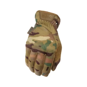 Тактичні рукавички Mechanix Fastfit колір - камуфляж MultiCam (фото спереду)