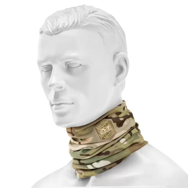 Мультифункціональний тактичний шарф Neck Gaiter MultiCam від Mechanix, колір - камуфляж MultiСam (фото спереду)