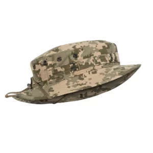 Тактична панама Military Boonie Hat від P1G, колір - камуфляж UDC Піксель (фото з боку)