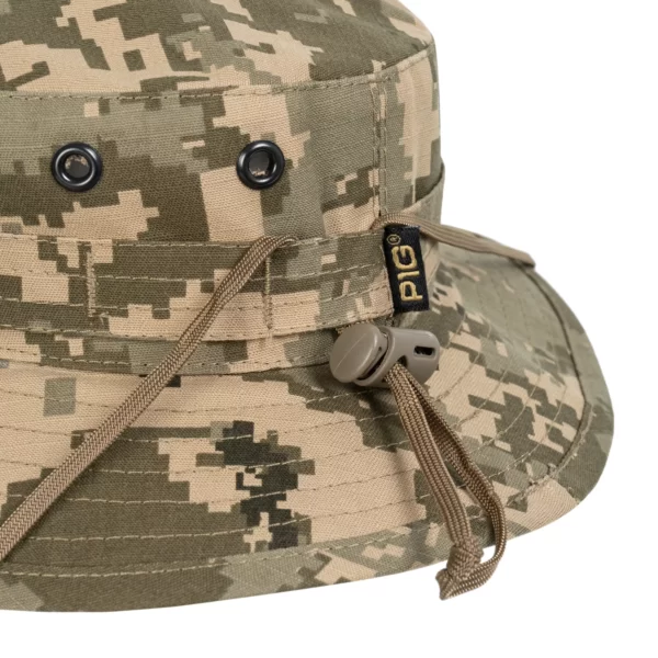 Тактична панама Military Boonie Hat від P1G, колір - камуфляж UDC Піксель (детальне фото)