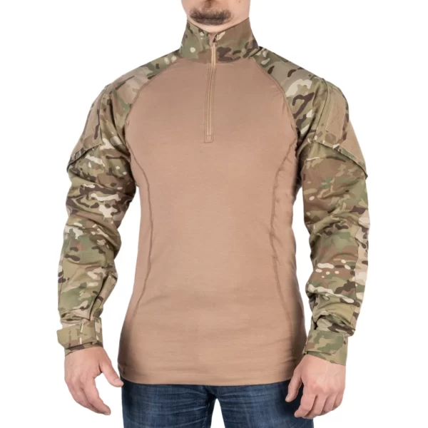 Тактична сорочка Rapid Assault Shirt від 5.11 Tactical, колір - камуфляж MultiCam (фото спереду)