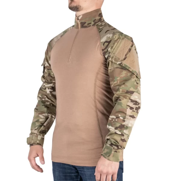 Тактична сорочка Rapid Assault Shirt від 5.11 Tactical, колір - камуфляж MultiCam (фото спереду)