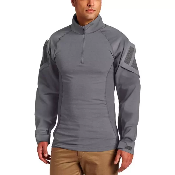 Тактична сорочка Rapid Assault Shirt від 5.11 Tactical, колір - Сірий (фото спереду)