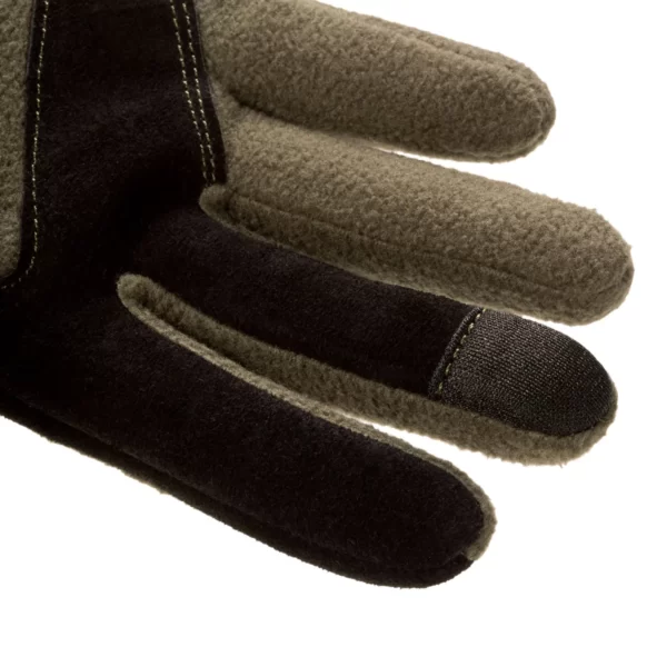 Тактичні зимові рукавички Rifle Shooting Winter Gloves від P1G, колір - Олива (детальне фото)