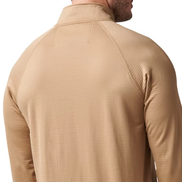 Термореглан Stratos 1/4 ZIP від 5.11 Tactical, колір - Койот (детальне фото)